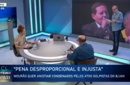 Chico Pinheiro: ‘Projeto de Lei do senador Hamilton Mourão é para anistiar bandidos’