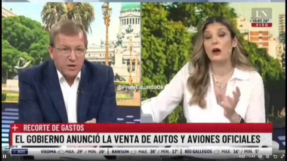 Jornalista sugere que argentinos comam uma só vez por dia: ‘Não é vergonha’; veja