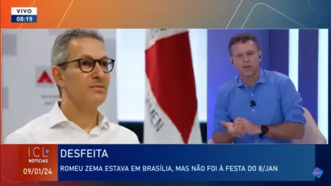 Eduardo Moreira critica postura de Romeu Zema de não participar do ato do 8/1