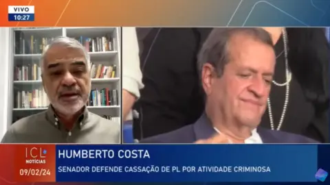 Senador Humberto Costa defende a cassação do registro do PL: ‘Financiou atividades criminosas’