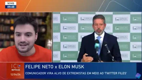 Felipe Neto: ‘Arthur Lira é uma das piores figuras da democracia brasileira’
