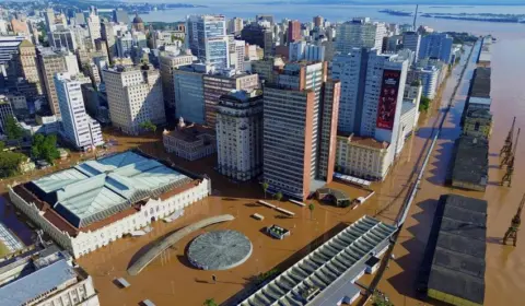 Rio Guaíba deve levar ao menos 30 dias para restabelecer nível abaixo dos 3 m, diz UFRGS