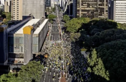 Bolsonaristas fazem ato esvaziado em SP contra ‘ditadura’ e pedem ajuda a Musk