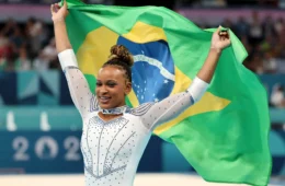 Rebeca Andrade conquista a segunda medalha de prata na Olimpíada de Paris