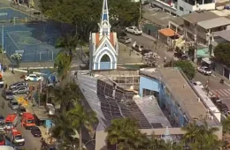 Teto de santuário desaba e deixa dois mortos e 22 feridos no Recife