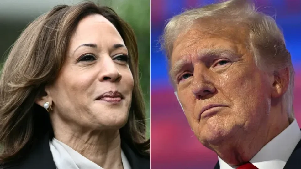 Pesquisa do Washington Post mostra Kamala à frente de Trump: 49% a 45%