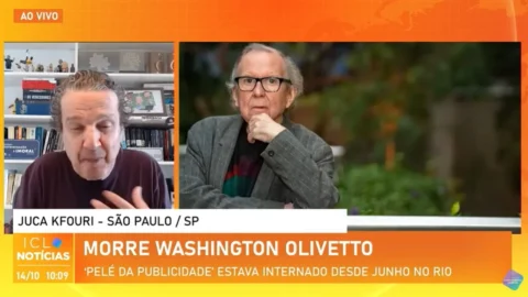 Juca Kfouri presta homenagem a Washington Olivetto, gênio da publicidade que faleceu aos 73 anos